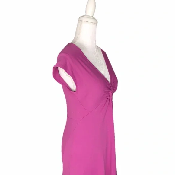 Patagonia v-neck knot Seabrook Bandha purple dress - Picture 6 of 10